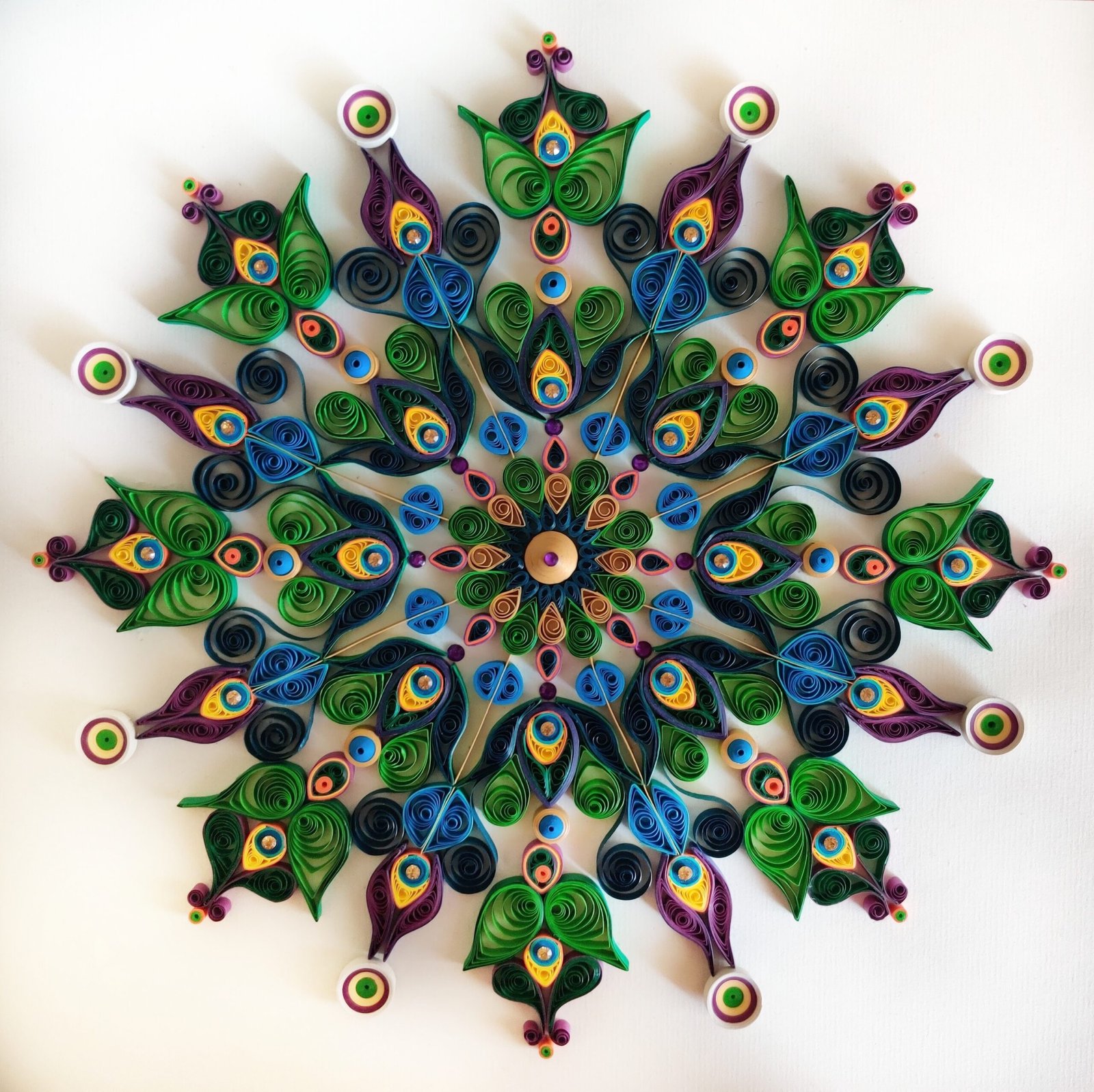 Peacock Mandala