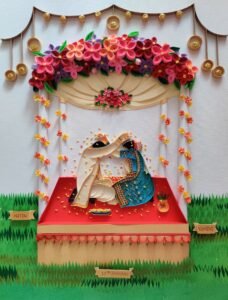 Wedding Portrait — Custom Couple Frame
