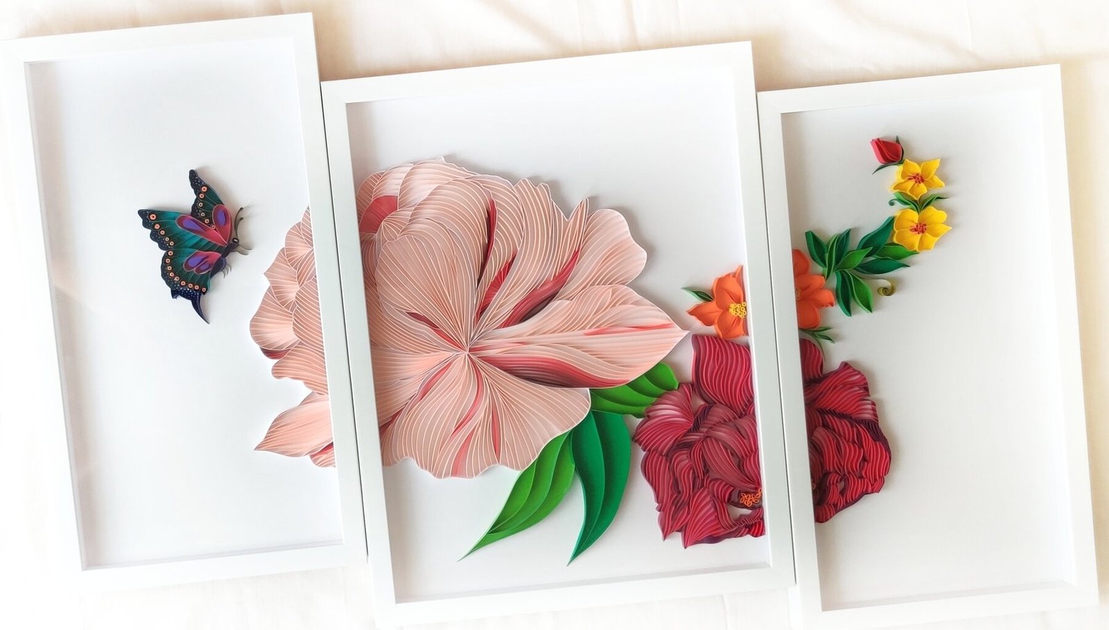 Floral Triptych
